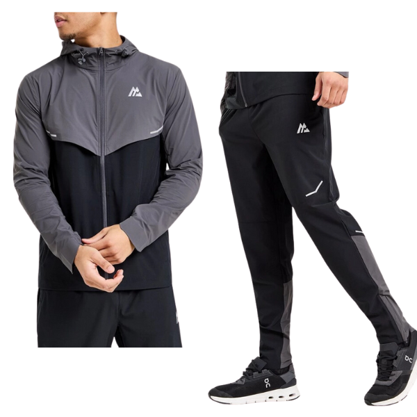 Montirex Curve Tracksuit Grey/Black 