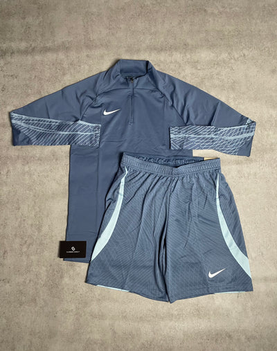 Nike Strike Half Zip Set Steel Blue