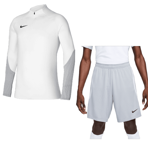 Nike Strike Half Zip Set White/Grey