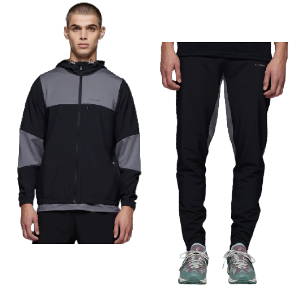 ALTRYN Seatallan Tracksuit Black/Grey