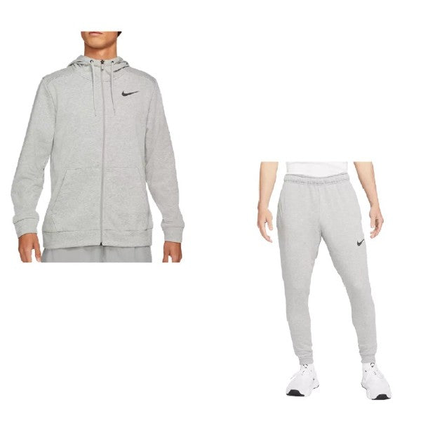 Nike Therma Cotton Tracksuit Grey