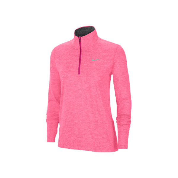 Nike Womens Element Half Zip Pink