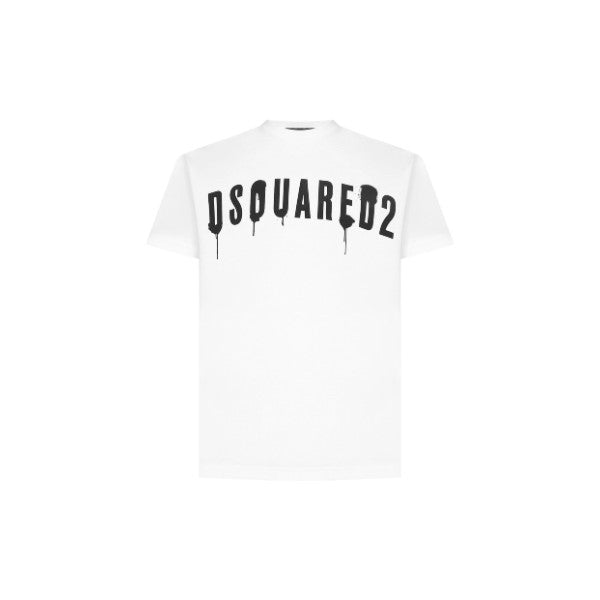 Mens's Dsquared Spray Logo T-Shirt