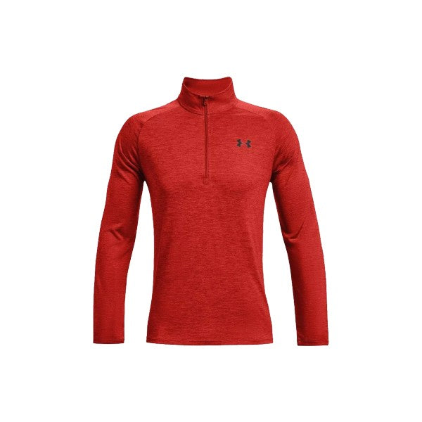 Under Armour Tech Half Zip Red-Orange