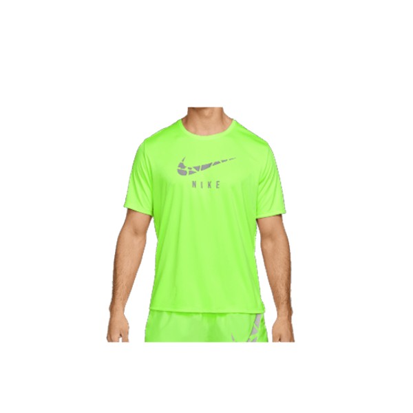 Nike Core GX Run Division T-Shirt Volt