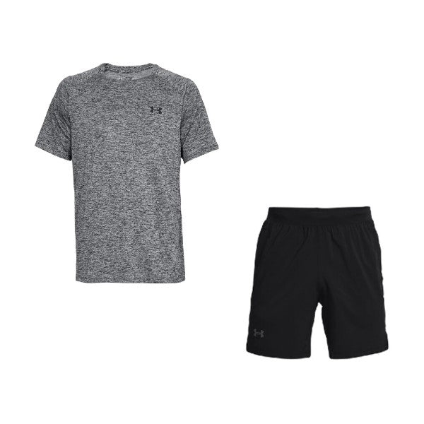 Under Armour Stride Set Grey Marl/Black