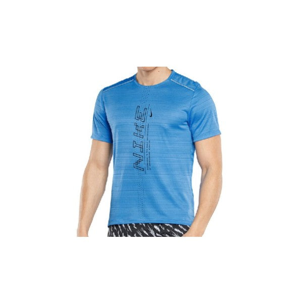 Nike Graphic Miler T-Shirt Blue