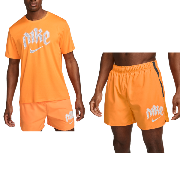 Nike Run Division Logo Set Orange