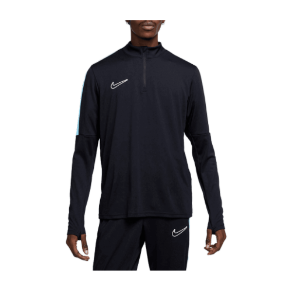 Nike Academy Drill Half Zip Black/Aqua